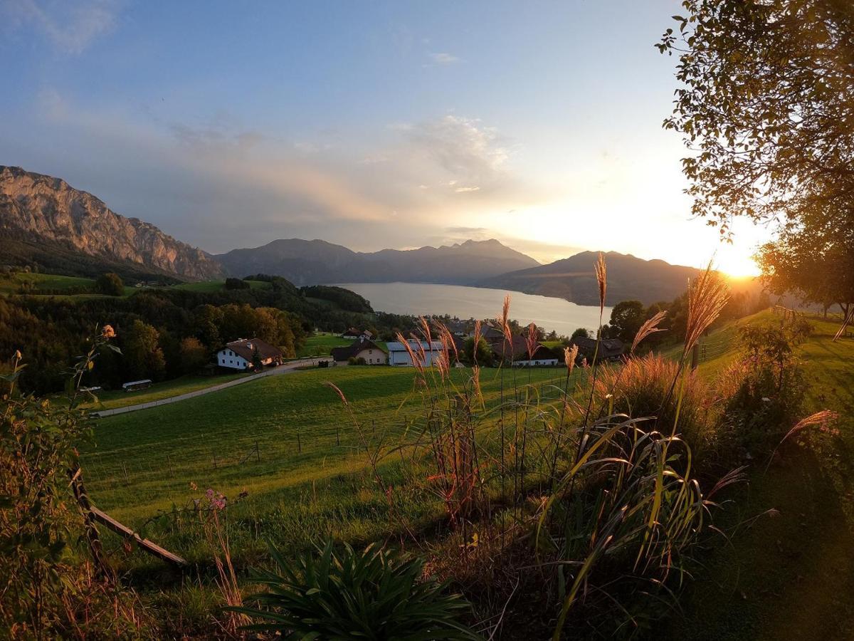 Biohof Schwanser Steinbach am Attersee Exterior photo
